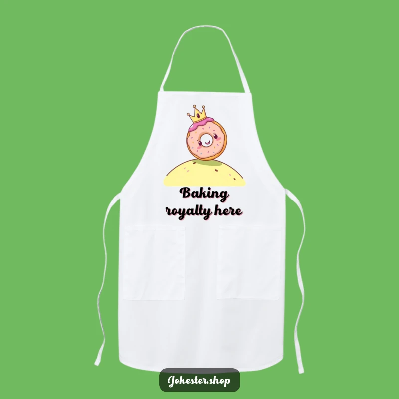 Funny Donut Queen Apron - Hilarious Baking Gift for Pastry Lovers