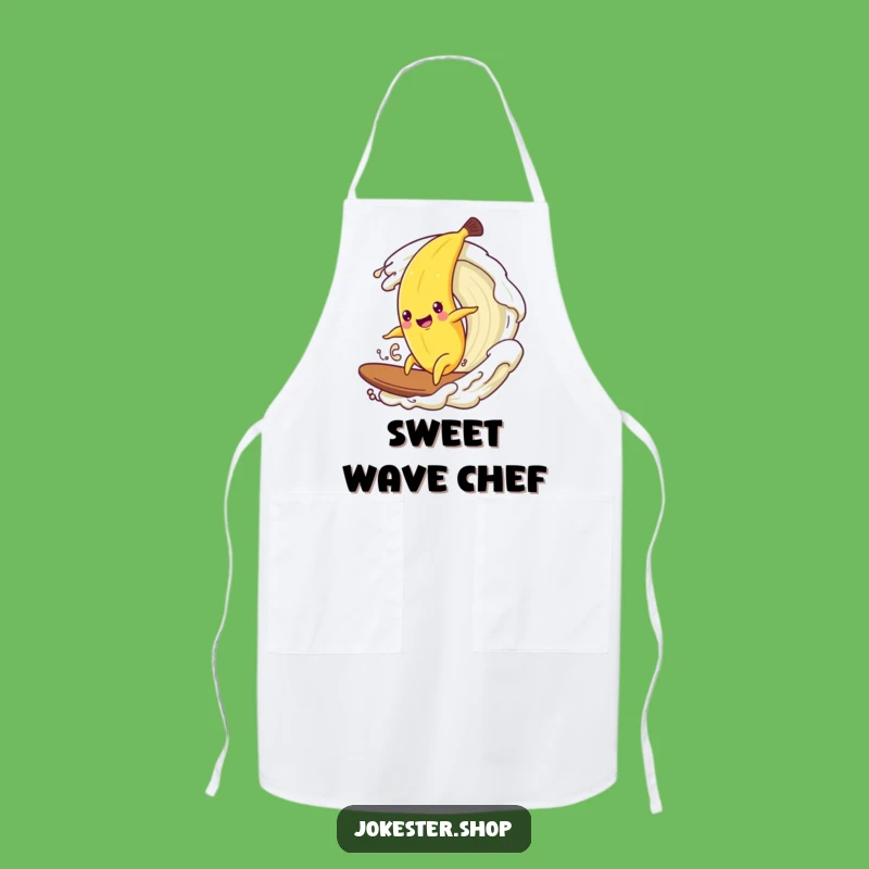 Funny Banana Surf Apron - Hilarious Kitchen & Foodie Gift