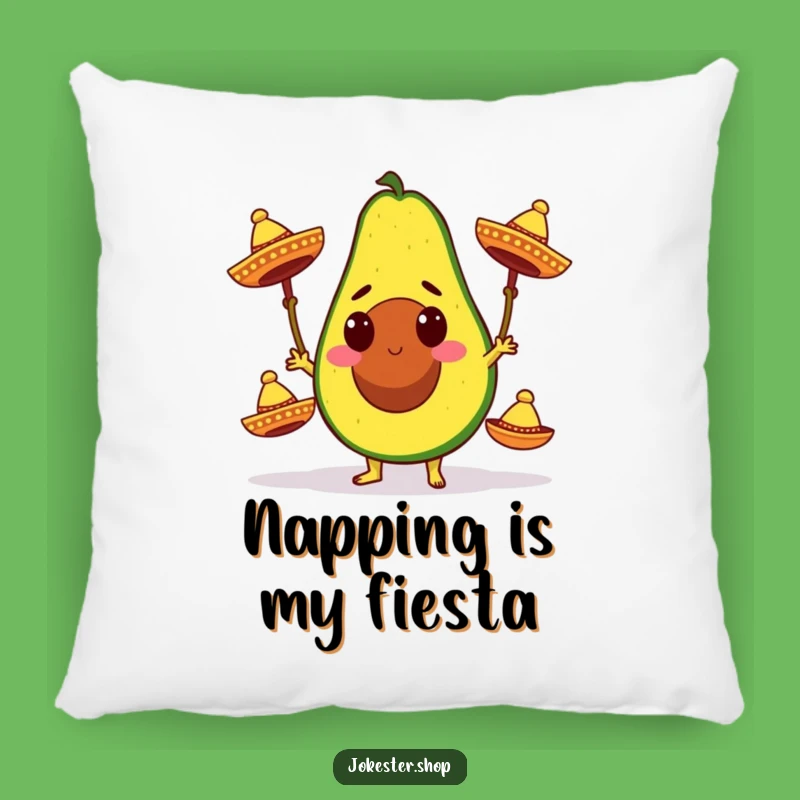 Funny Avocado Juggling Pillow - Festive Cushion, Perfect Funny Gift
