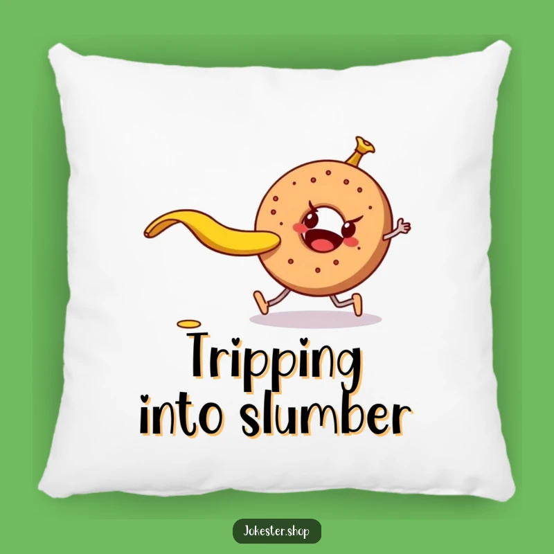 Funny Banana Peel Bagel Pillow: Cuddle with Comedy, A Hilarious Home Gift!