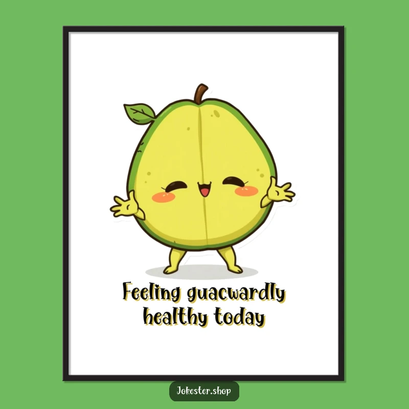 Funny Free Printable Wall Art: Avocado Split - Hilarious Downloadable Decor