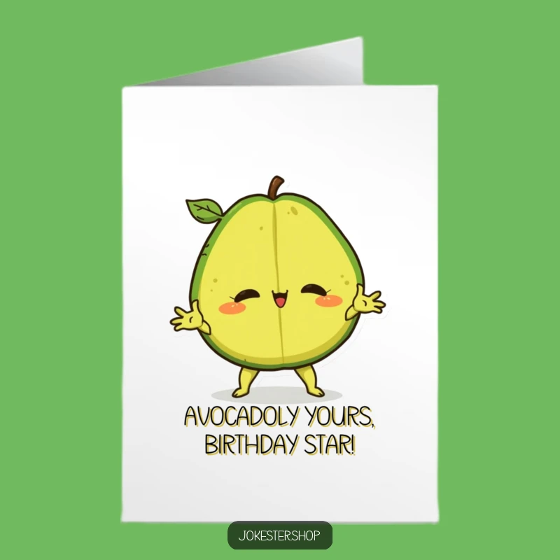 Free Printable Birthday Card: Funny Avocado Split - A Hilarious Downloadable Gift