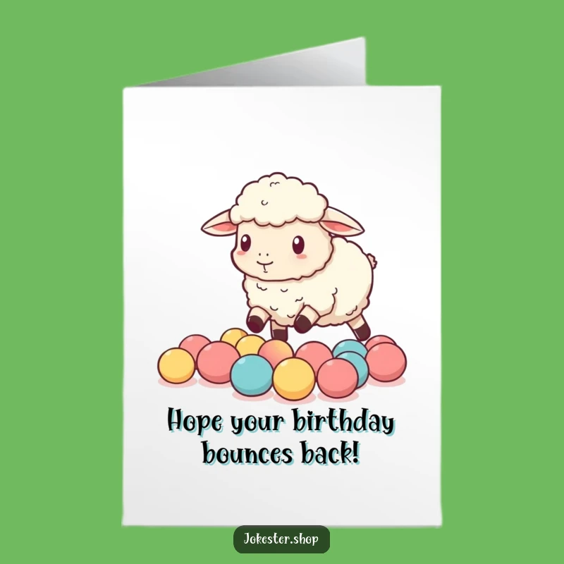 Free Printable Sheep Birthday Card - Funny Downloadable Gift for a Go-Getter