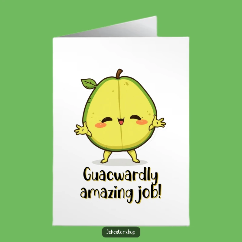 Free Printable Congrats Card: Avocado Split - Celebrate with a Laugh, Downloadable Gift