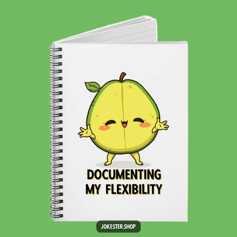 Funny Avocado Split Notebook: Confident Fruit Journal for Hilarious Gift Ideas
