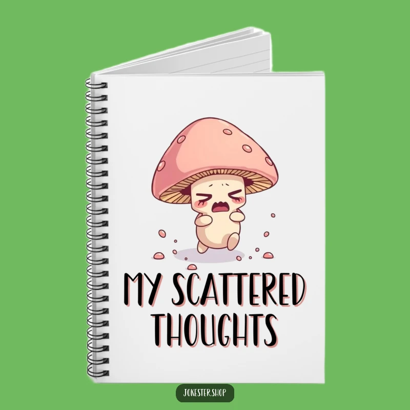 Funny Mushroom Notebook - Tripping Spore Character Fungi Journal Funny Gift