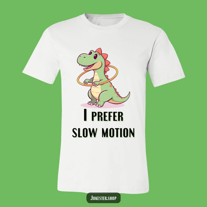 Funny Dinosaur Hula Hoop Disaster T-Shirt, Hilarious Outfit for Dino Lovers